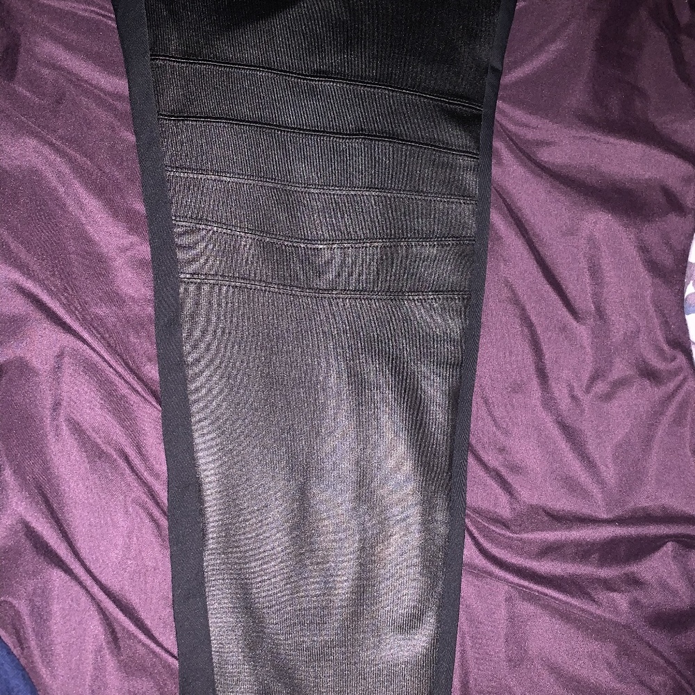 LANE BRYANT/LIVI ACTIVE PATENT JOGGERS